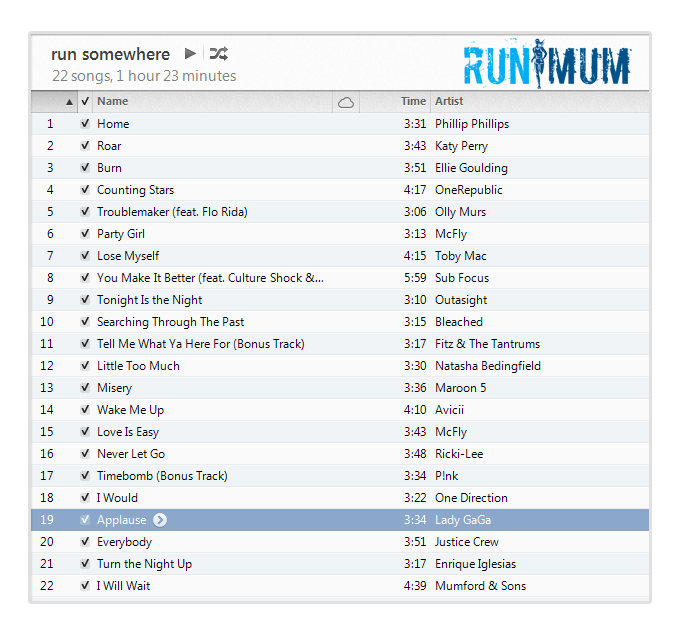 run-somewehere-playlist