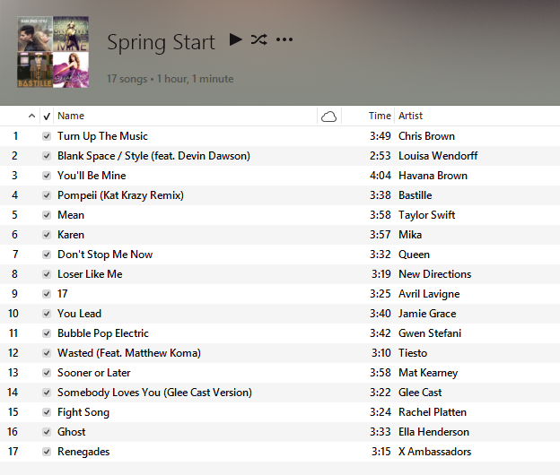 Music-Spring-Start